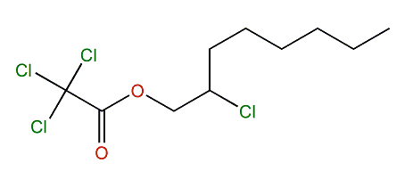 2-Chlorooctyl trichloroacetate